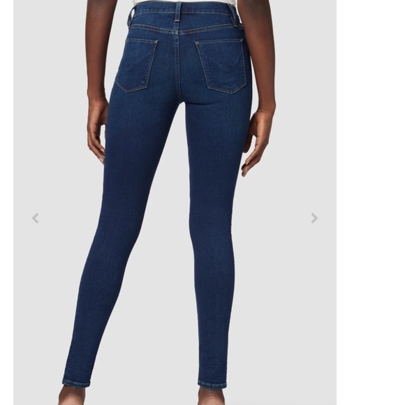 𝅺HUDSON Nico Mid-Rise Super Skinny Jeans size 26 distressed - Picture 1 of 13